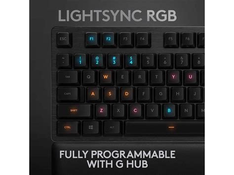 Logitech G513 Lightsync Rgb Mechanical Gaming Keyboard Neweggca