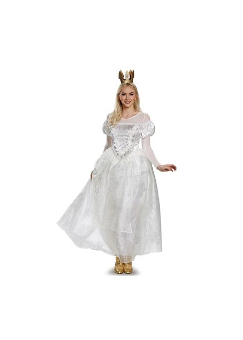 Alice Through The Looking Glass White Queen Women Costume Movie Costumes