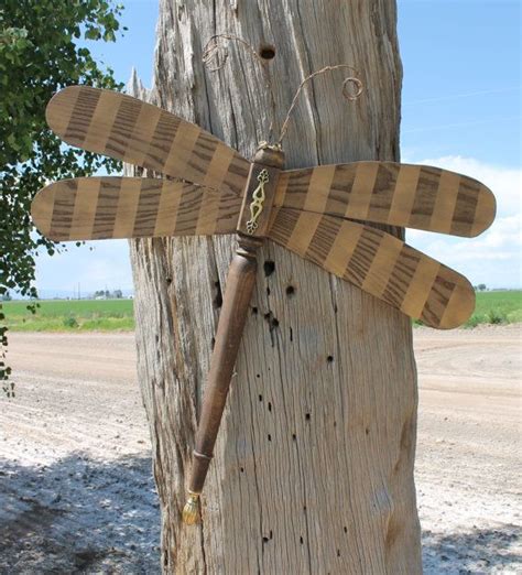Large Wooden Dragonfly Dragonfly Wall Art Indoor Or Outdoor Use Last