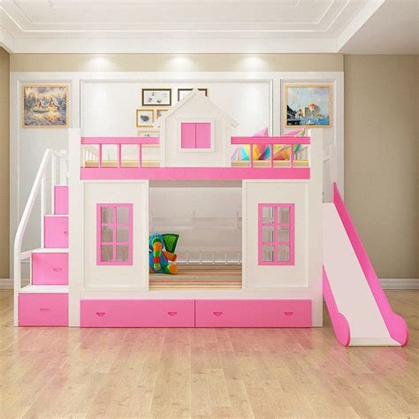 Bunk Bed With Slide And Steps