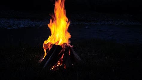 Bonfires Fire Firewood Night Campfire Fireplace Wallpaper Resolution