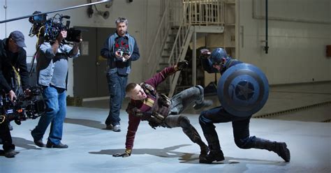 Captain America The Winter Soldier Behind The Scenes Photos Time