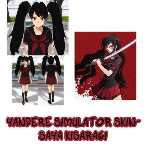 Yandere Simulator Saya Kisaragi Skin By Imaginaryalchemist On Deviantart
