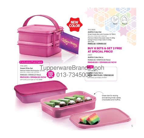 +62819 0888 3272 reseller from malaysia is welcome. Mini Tupperware Catalog May2017 / Katalog Tupperware Mei ...
