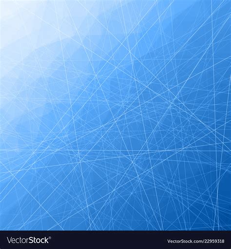 Blue Gradient Background With Abstract Ice Pattern