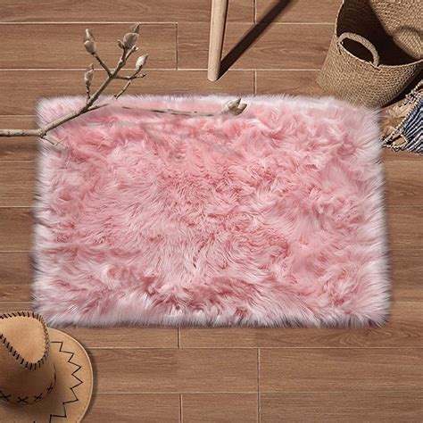 Maybe you would like to learn more about one of these? huajuan Super Soft Faux Fur Area Rug Shaggy Sheepskin Sofa ...