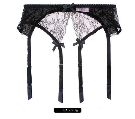 hot sexy suspenders garter belt stocking women stockings sheer net lace intimates erotic nylons