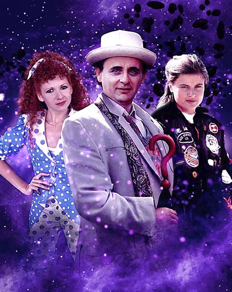 The Seventh Doctor And Friends Classic Doctor Who Doctor Who Doctor