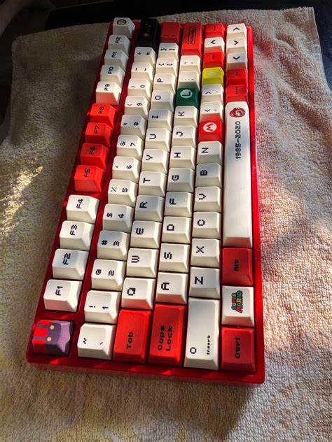 Red Keycap Set Oem Profile Artisan Keycaps 87 104 Mx Keycaps Etsy