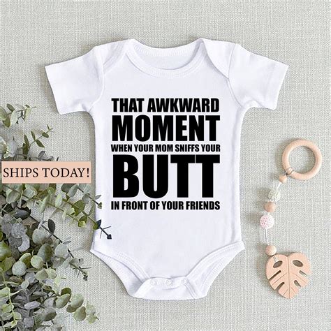 That Awkward Moment When Your Mom Sniffs Your Butt In Front Of Etsy