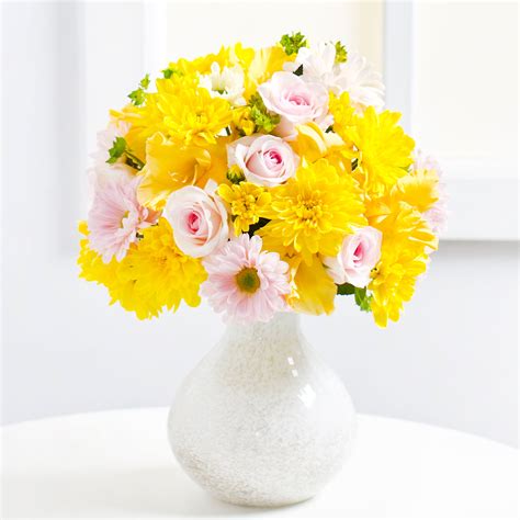 Bouquet Of Yellow Chrysanthemums