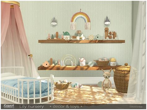 The Sims Resource Lily Nursery Decor And Toys