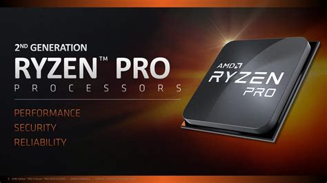 Amd Details New Athlon And 2nd Gen Ryzen Pro Desktop Processors Based
