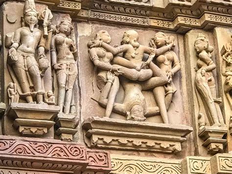 The Erotic Sculptures At Khajuraho India Travel Past