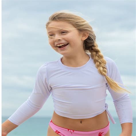 This Super Cute Rash Top Is Made From Upf50 Sun Protective Lux Fabric