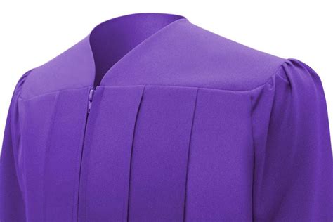 Matte Purple Bachelors Cap And Gown College And University Graduation