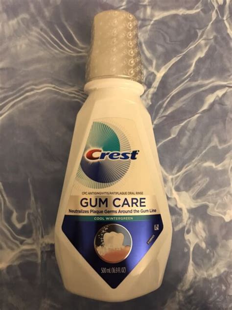 Crest Gum Care Rinse Mouthwash Cool Wintergreen 169 Oz Exp 22021 Free