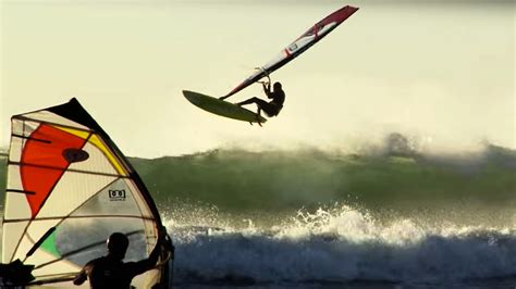 Wave Windsurfing Action In Galicia Spain Continentseven
