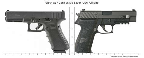 Which One Is Better Glock 17 Vs Sig P226 Spec Ops Magazine