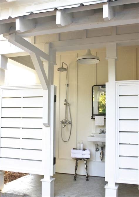 Outdoor Shower Ideas And Diy Projects Pool House Bathroom