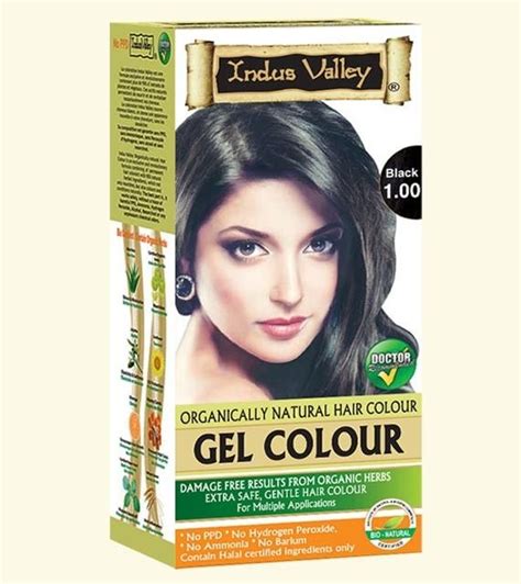 Hair Colour Buy Organically Natural Black Gel Hair Colour 10 Online Natural Hair Gel Herbal