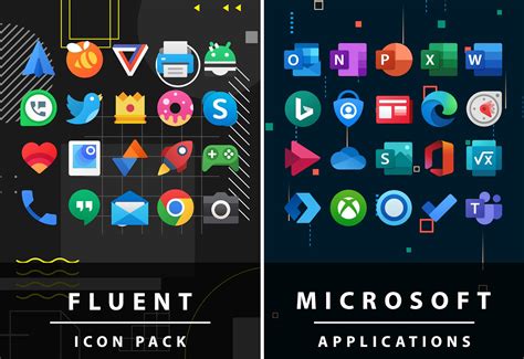 Fluent Icon Pack Makes A Perfect Companion To Microsoft Launcher For