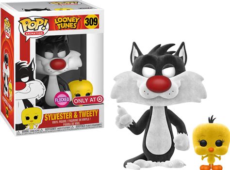 Funko Looney Tunes Pop Animation Sylvester Tweety Exclusive Vinyl