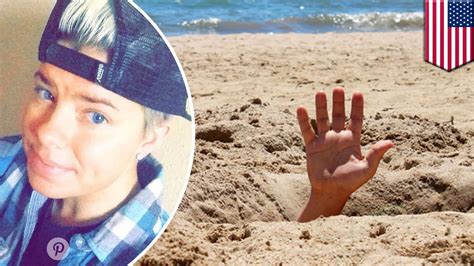 Sand Hole Collapse Newlywed S Body Found Buried At Beach Due To Excessive Hole Digging