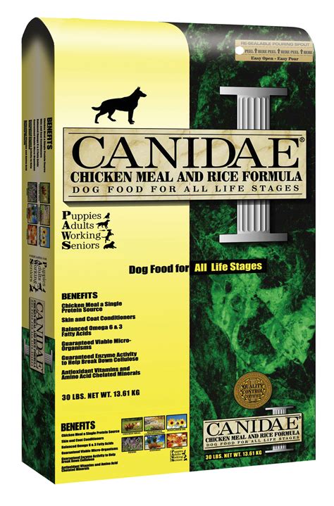 What makes a dog food all life stages? from a regulatory perspective and formula perspective a dog food that is labeled for all life stages would have to meet the requirements for a growth/puppy food. Canidae All Life Stages Chicken Meal and Rice Formula Dry ...