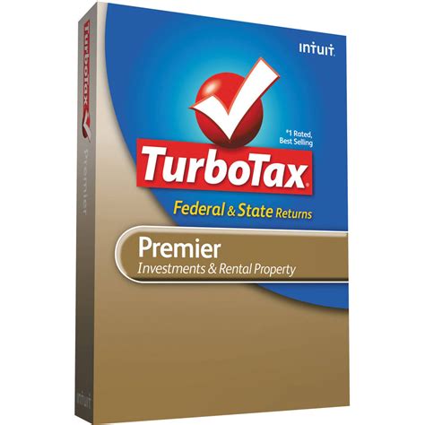Intuit Turbotax Premier Federal E File State B H
