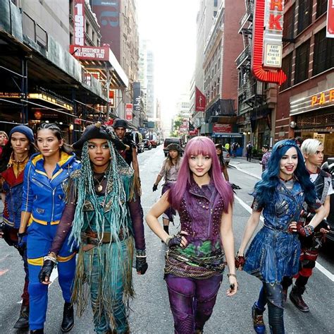 Dove Cameron And The Descendants 2 Cast In New York City The
