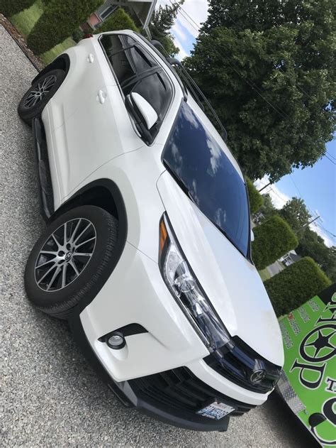 This Beautiful 2018 Highlander Just Got A Full Mind Blowing Tint