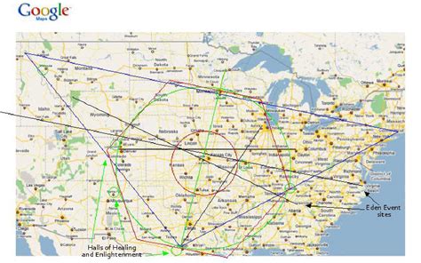 Ley Lines Ohio Map