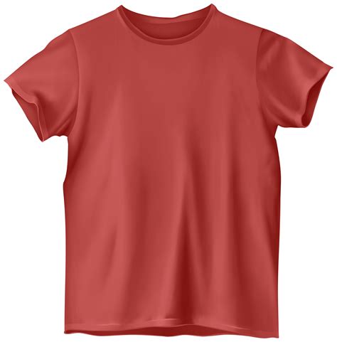 Red T Shirt PNG Clip Art - Best WEB Clipart png image