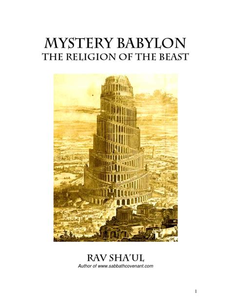 Book 2 The Mystery Religion Of Babylon Trinity Deities