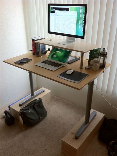 Diy Standing Desk Ikea Strong Suit Diary Photography