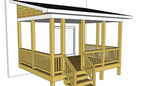 A Look At 5 Kinds Of Mobile Home Porch Blueprints Mobile Home Porch