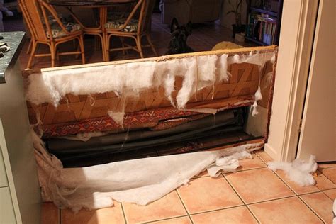 This is a tutorial on how to fix a hole in upholstery furniture. How to Fix a Sagging Couch with Plywood ⋆ 🌲 ThePlywood.com