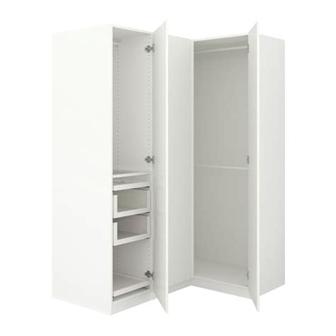 In the end, just personalize it by adding your favorite doors. PAX Corner wardrobe - 160/111x201 cm - IKEA
