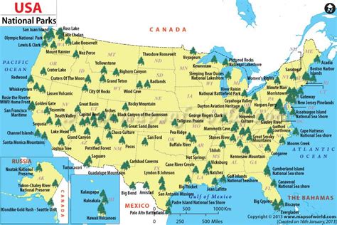 National Parks In 2020 Us National Parks Map National Parks Map