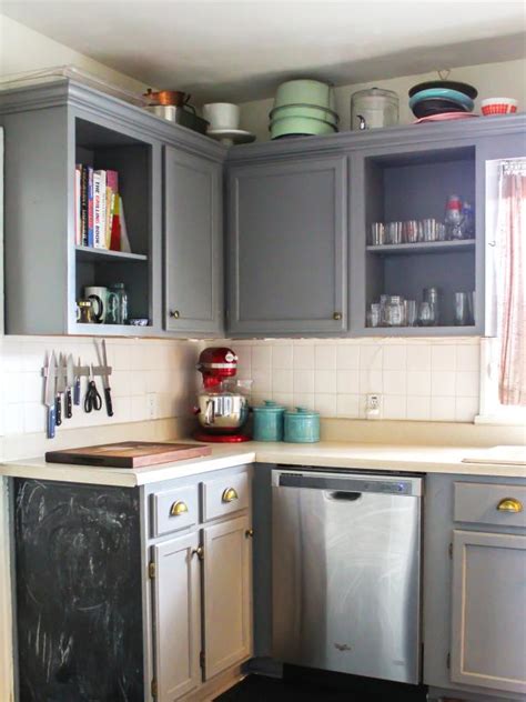 This job is simple and easy to complete. How to Replace Upper Cabinets With Open Shelving | DIY