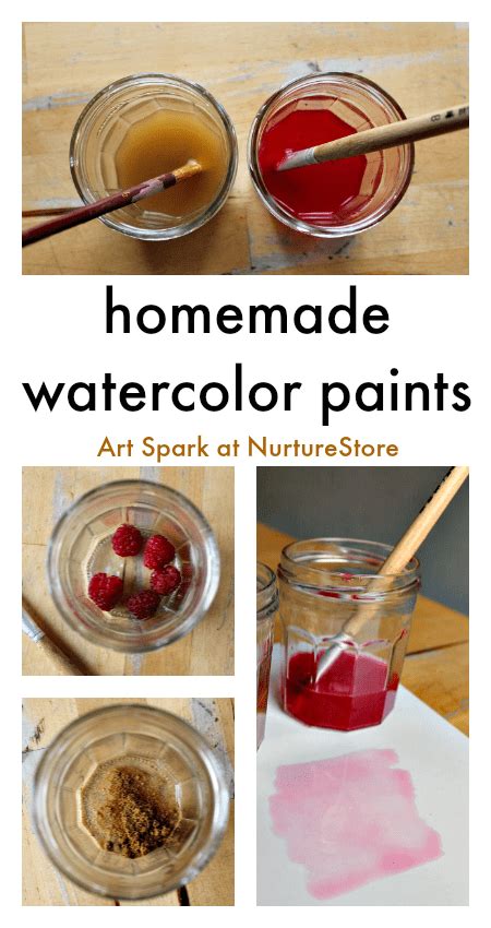 How To Make Homemade Watercolor Paints Recipe Nurturestore