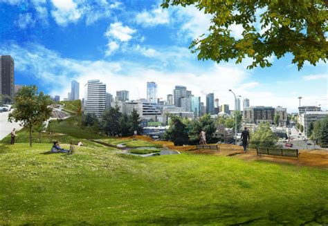 Seattle Design Covers Ugly Highway With An Elevated Park And Affordable