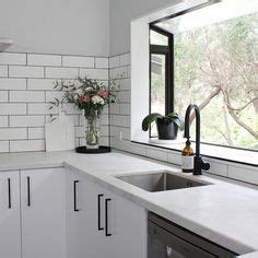 Handles for white cabinets allow a firm and full grip to easily pull open or push close any cabinet door. 9 Best black handles white kitchen images | Kitchen ...