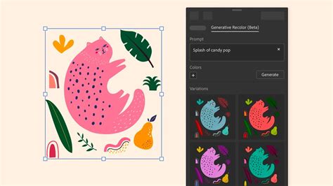 Adobe Rolls Out Firefly Powered Generative Recolor In Illustrator