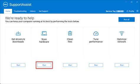 How To Run A Diagnostic Test Using Supportassist Dell Uk