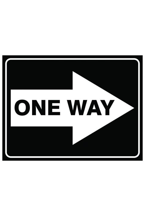 One Way Arrow Buy Now Discount Safety Signs Australia