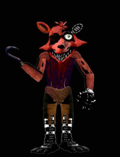 Withered Foxy Full Body By Jakesmithgg On Deviantart