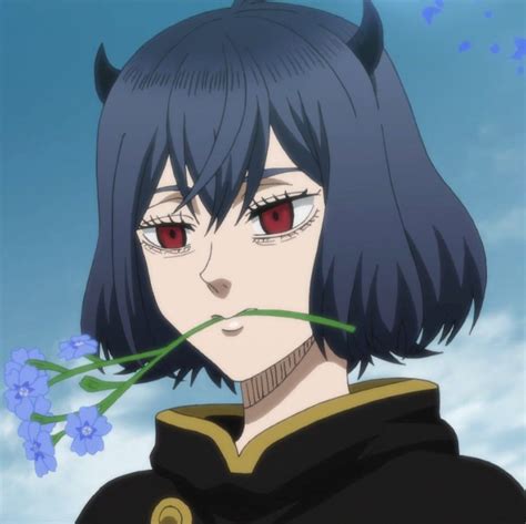 Swallowtail Secre Black Clover Personagens De Anime Imagem De