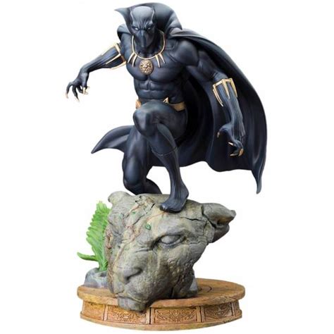 Kotobukiya Marvel The Avengers Black Panther 12 Inch Statue Merchandise